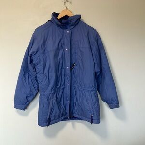 Patagonia Vintage Blue Winter Removable Hooded Jacket